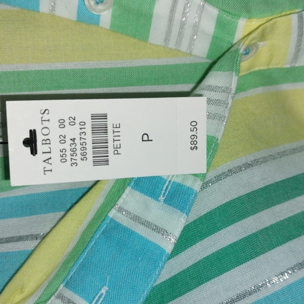 Sunny Stripe Popover NWT - Picture 7 of 7